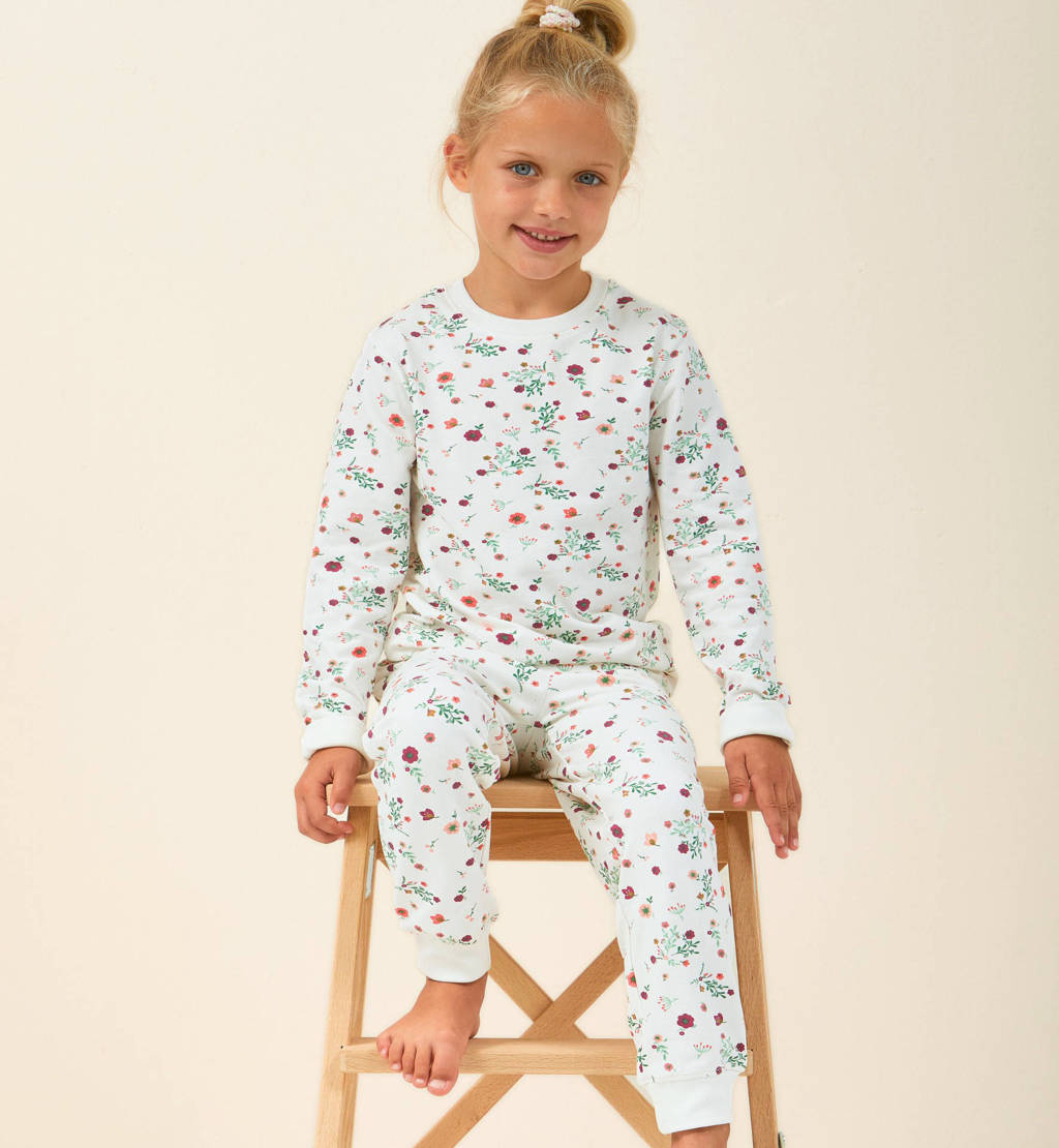 Little Label pyjama met bloemen print