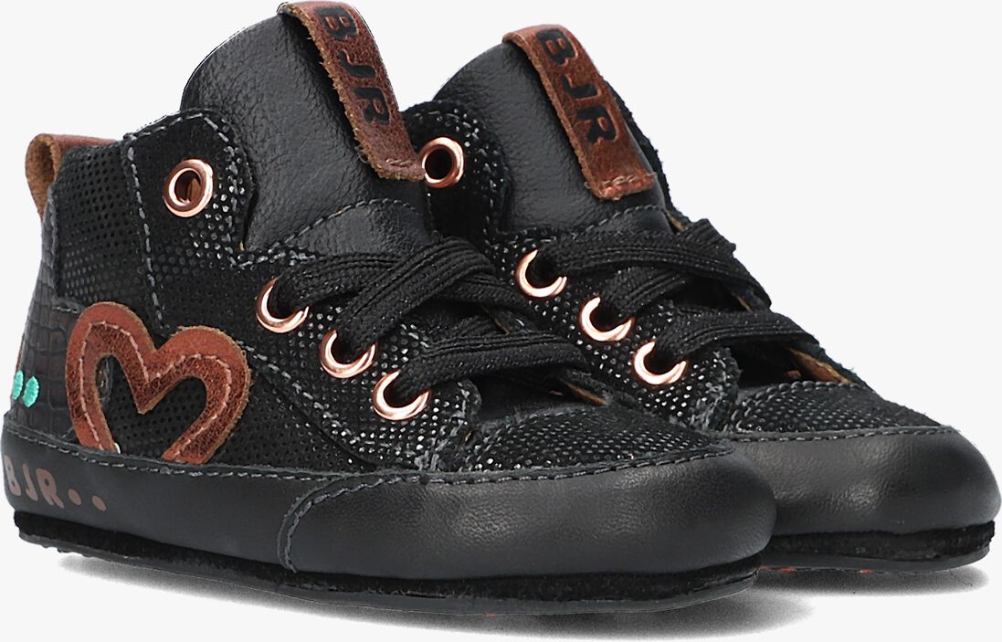 BUNNIESJR zwarte bunniesjr babyschoenen zusje zacht