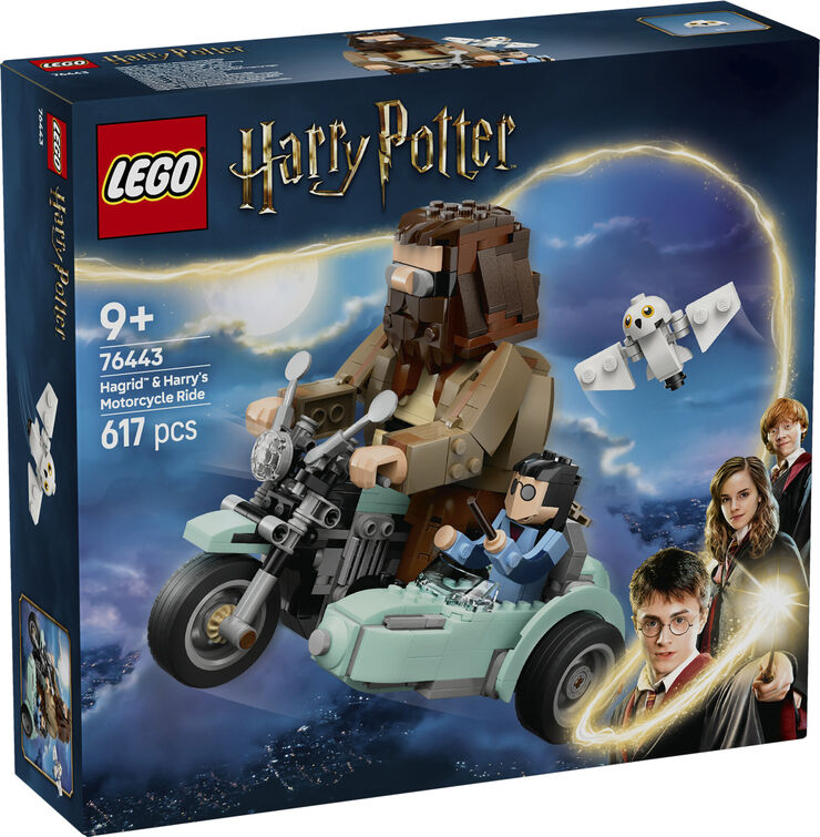 Lego Hagrid og Harrys motorcykeltur 76443