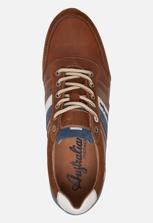 Australian Camaro Sneakers cognac Leer