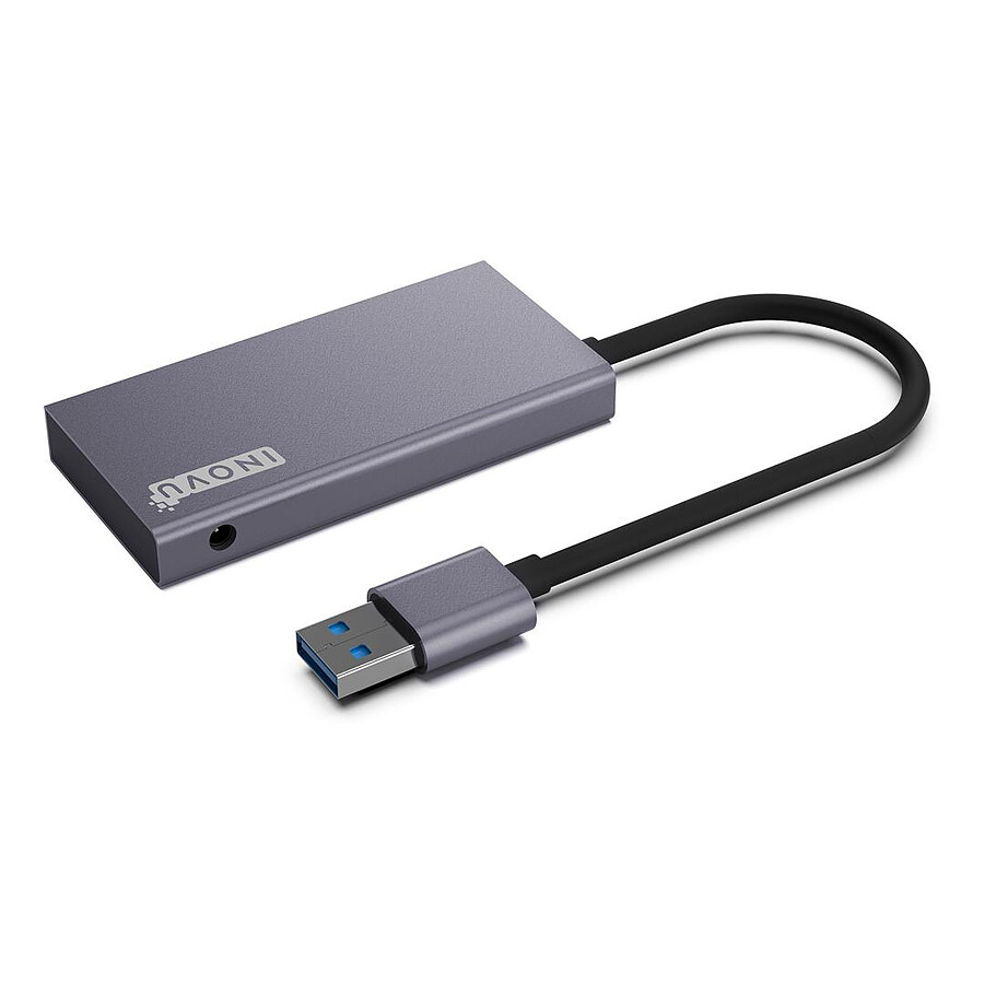 INOVU Hub USB-A/C 3.0 vers 4x USB-A 3.0 (avec alimentation externe)