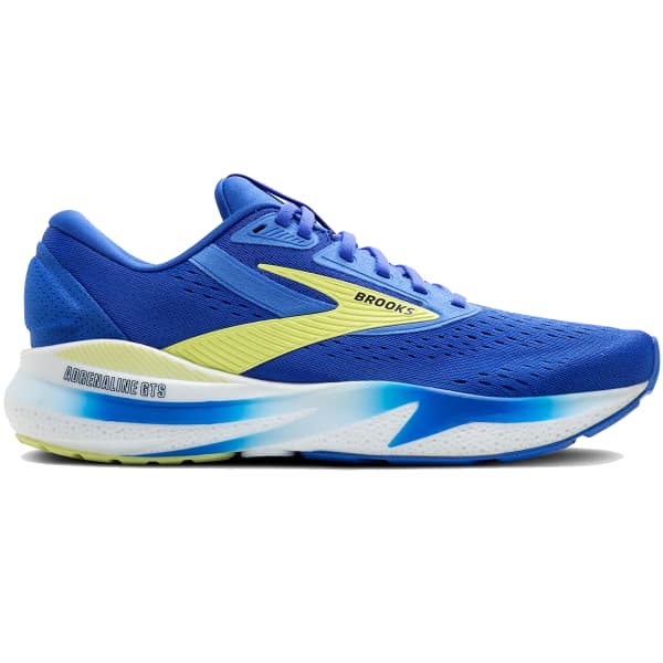 Chaussure running BROOKS ADRENALINE GTS 24 COBALT/NEO YELLOW/PEACOAT