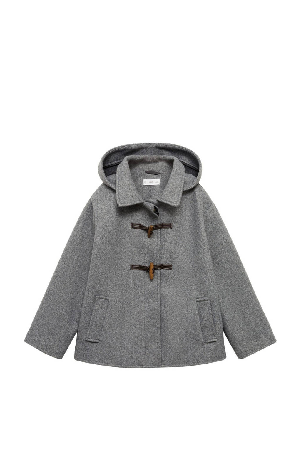 Mango Kids winterjas grijs