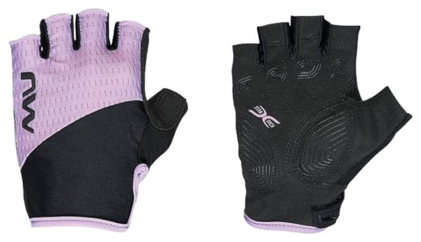 Gants Court Femme Northwave Fast Violet/Noir