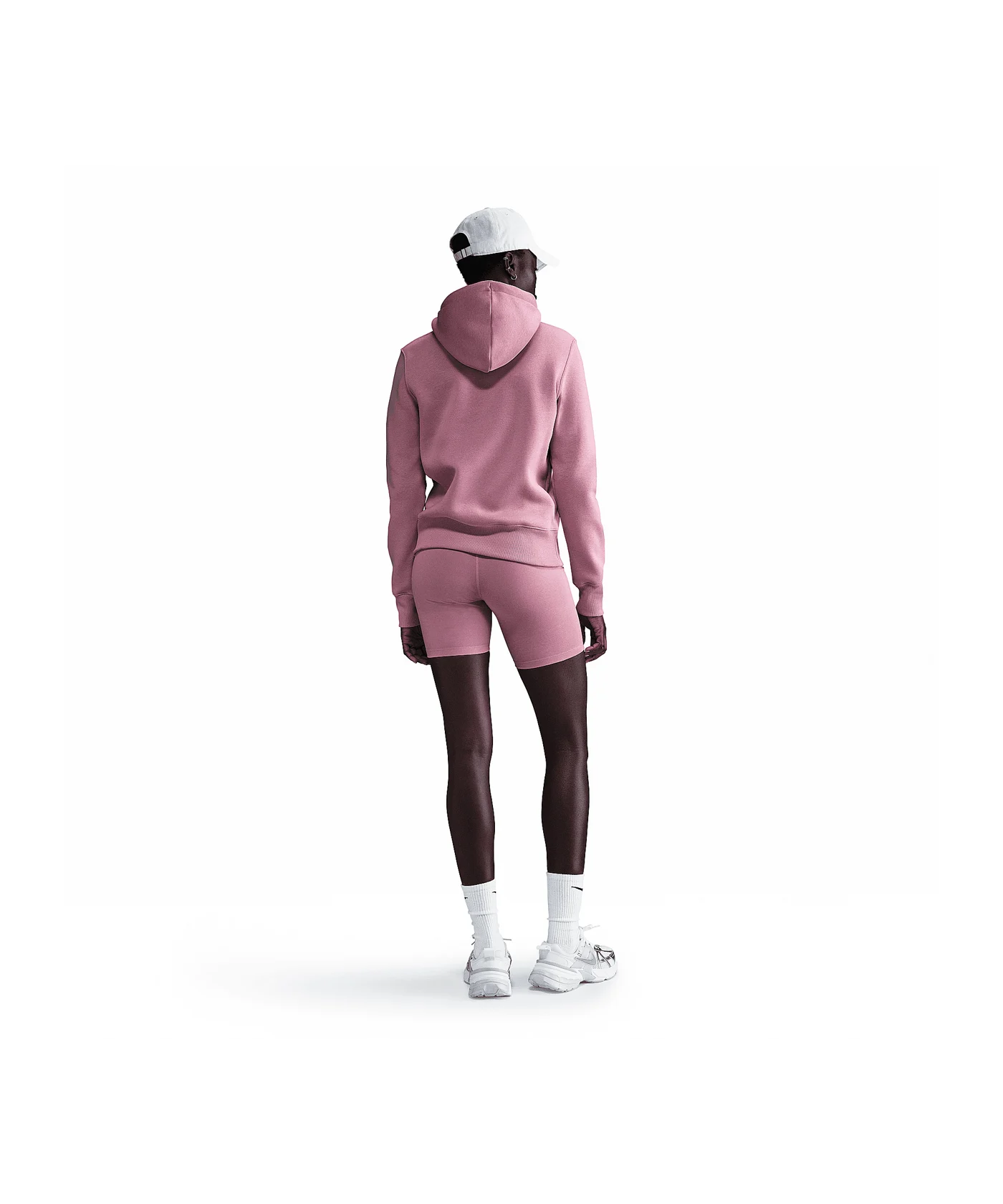 Nike Phoenix Fleece Hoody Damen Pink F699