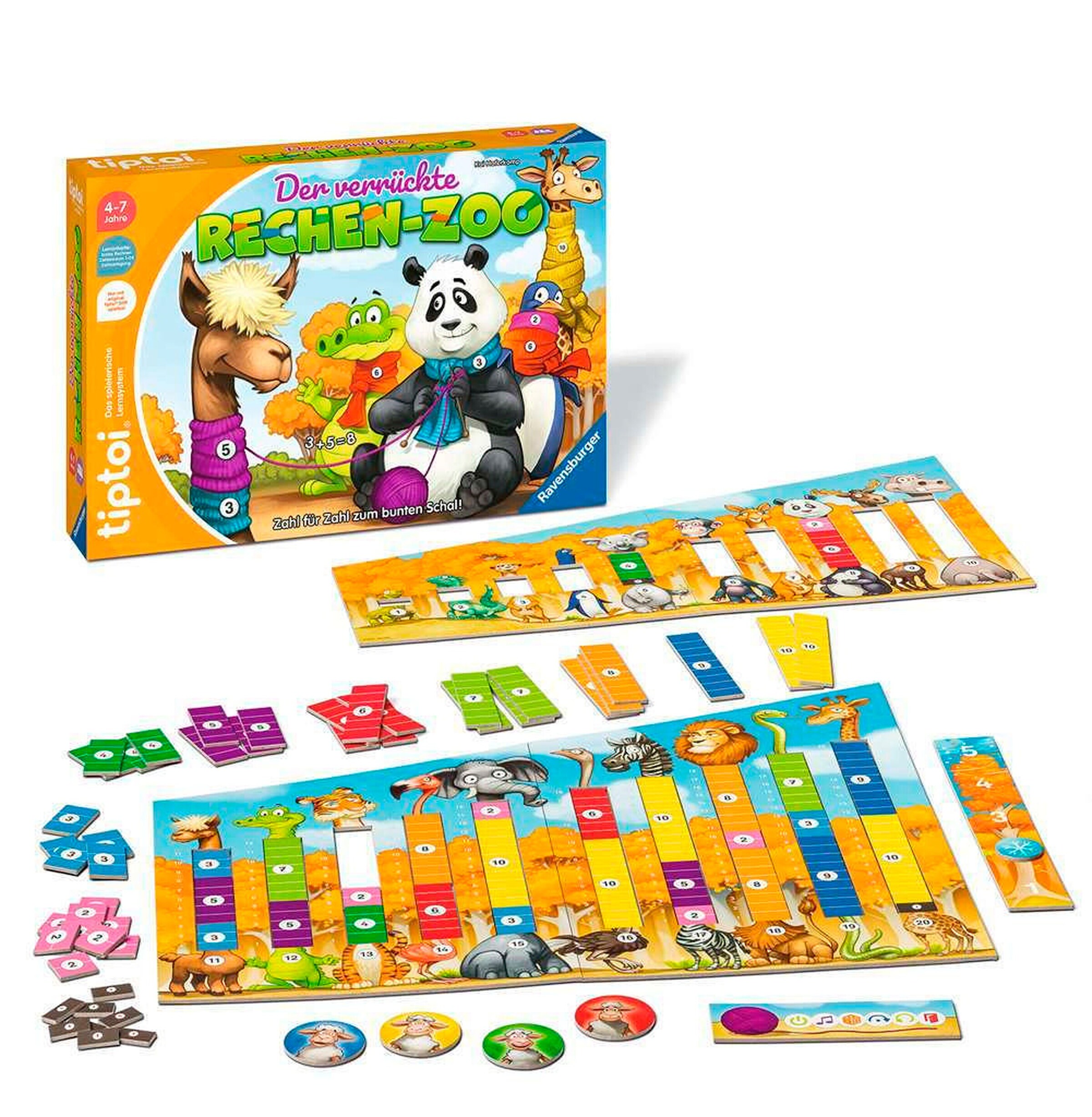 Ravensburger - TIPTOI Der verrückte Rechen-Zoo
