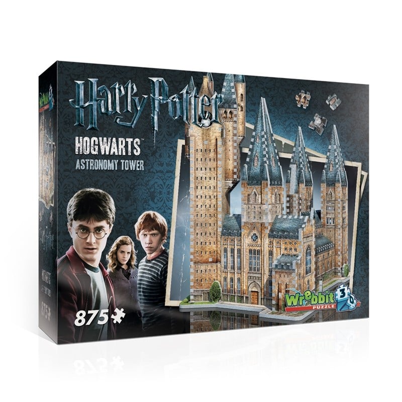 Wrebbit 3D Puslespil - Harry Potter -Astronomi Tårnet