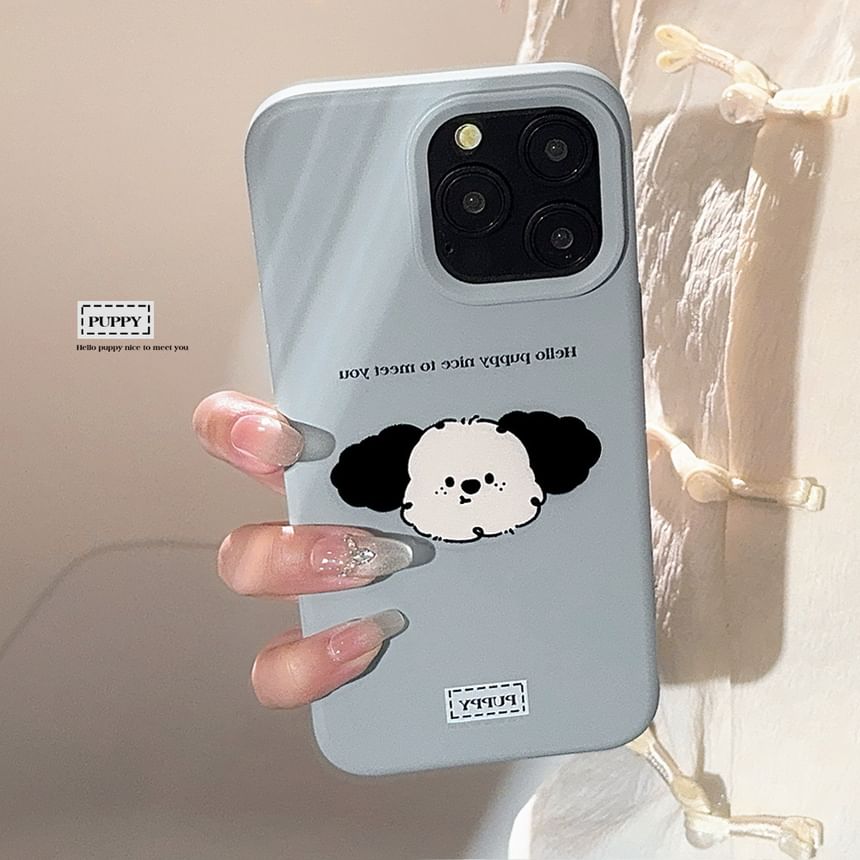 Mobby - Hondentelefoonhoesje - iPhone 16 Pro Max / 16 Pro / 16 Plus / 16 / 15 Pro Max / 15 Pro / 15 Plus / 15 / 14 Pro Max / 14 Pro / 14 Plus / 14 / 13 Pro Max / 13 Pro / 13