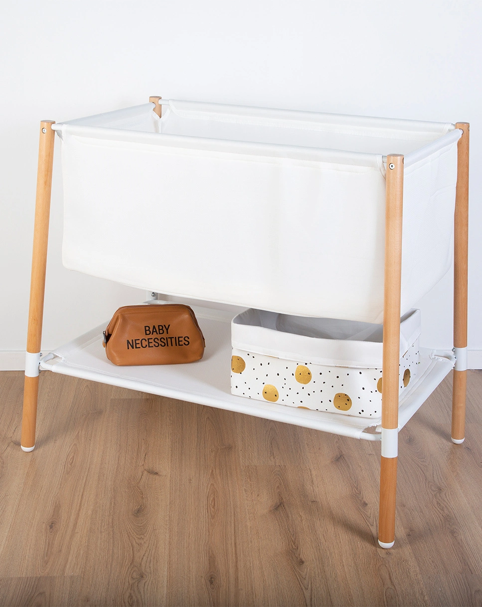 Aufbewahrungskorb DOTS (40x30x20) in weiß/gold