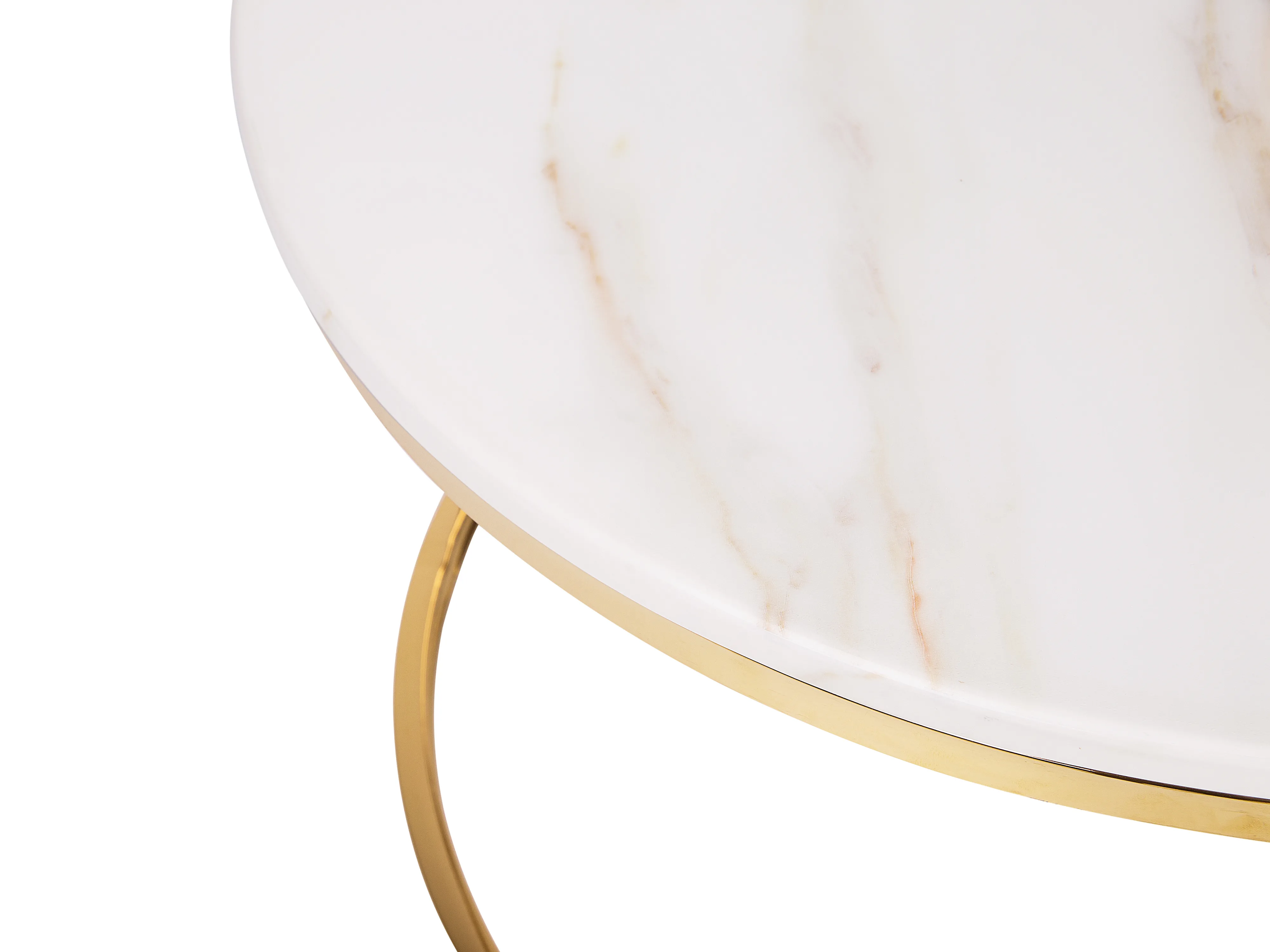 Salontafel CORAL Marmer/goud