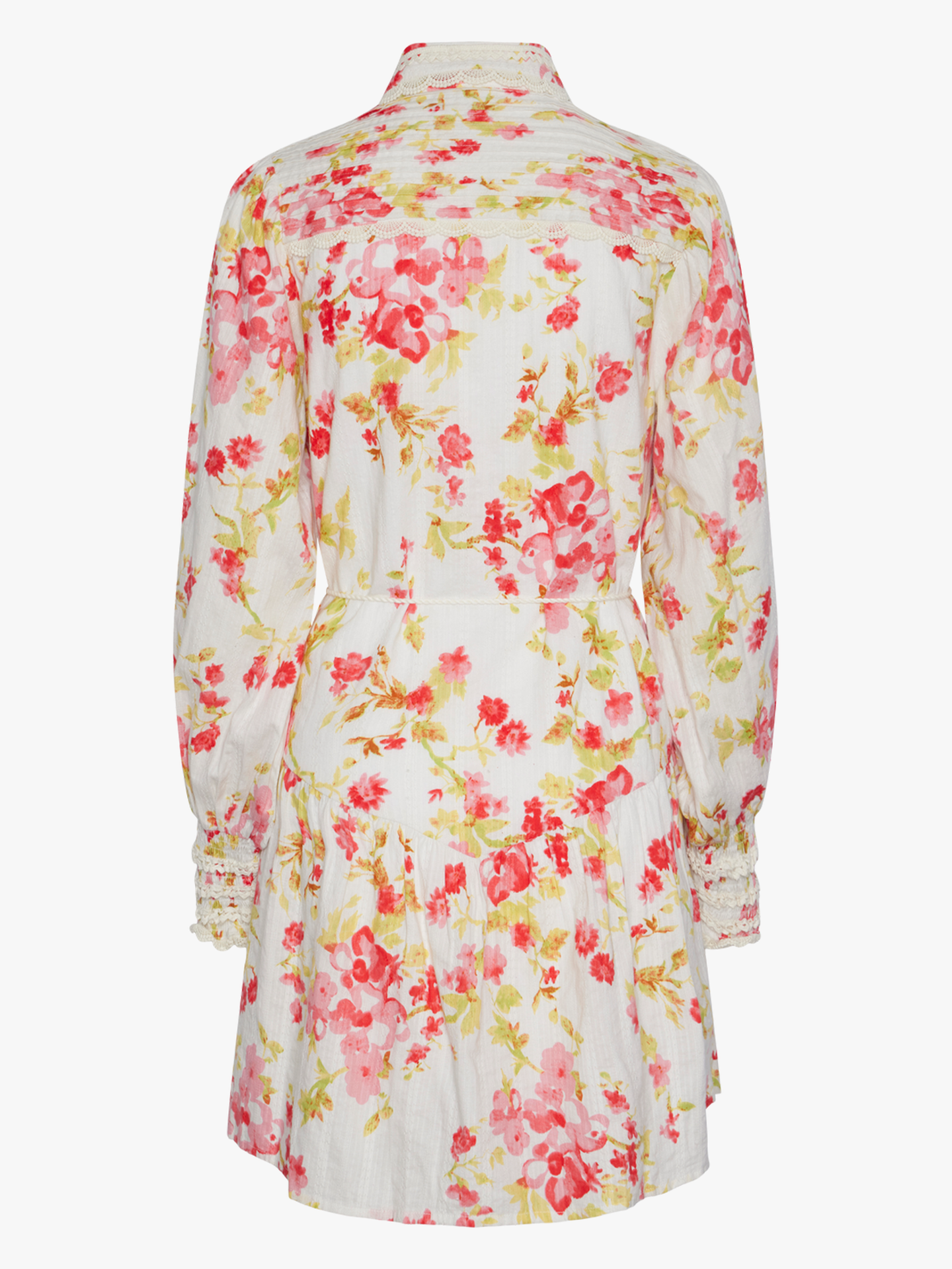 Somellie Long Sleeve Shirt Dress