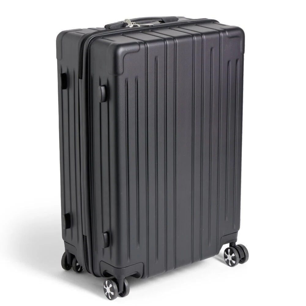 Valise cabine trolley à roulettes noir 61L moyen modèle