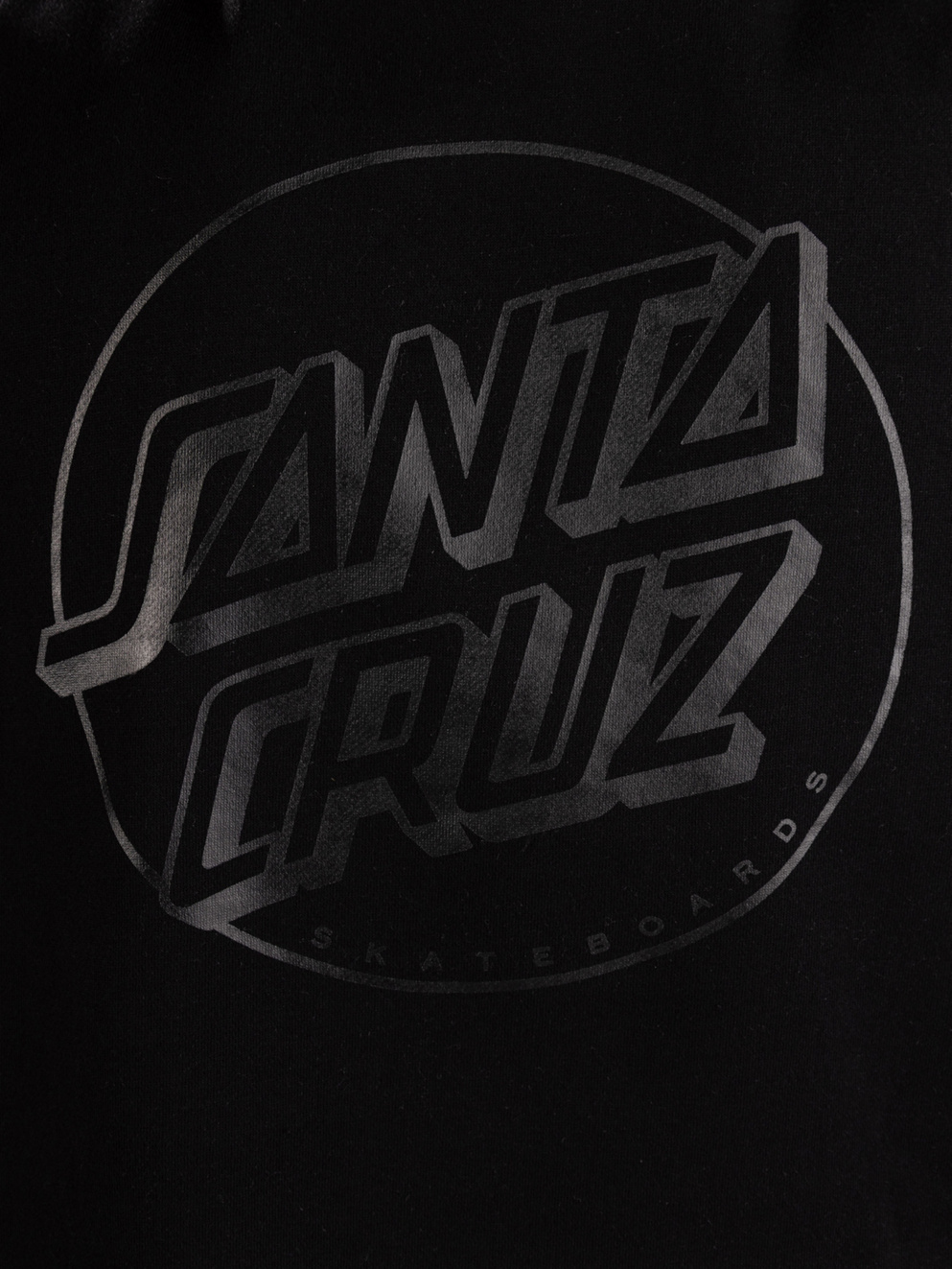 Santa Cruz Tonal Opus Dot Stripe Hoodie black