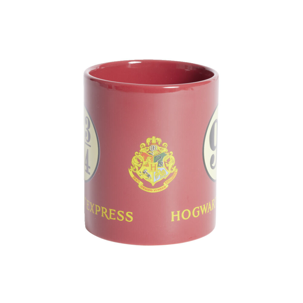 Mug Harry Potter Platform 9 3/4 Poudlard rouge 315ml