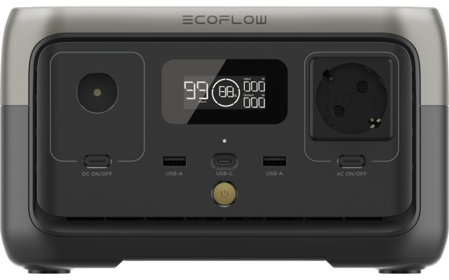 EcoFlow River 2 Tragbare Powerstation 256 Wh 300 W