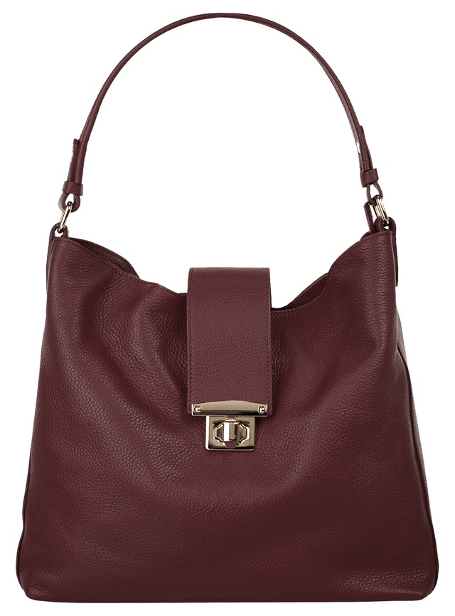 Samantha Look Shopper echt Leder, Made in Italy