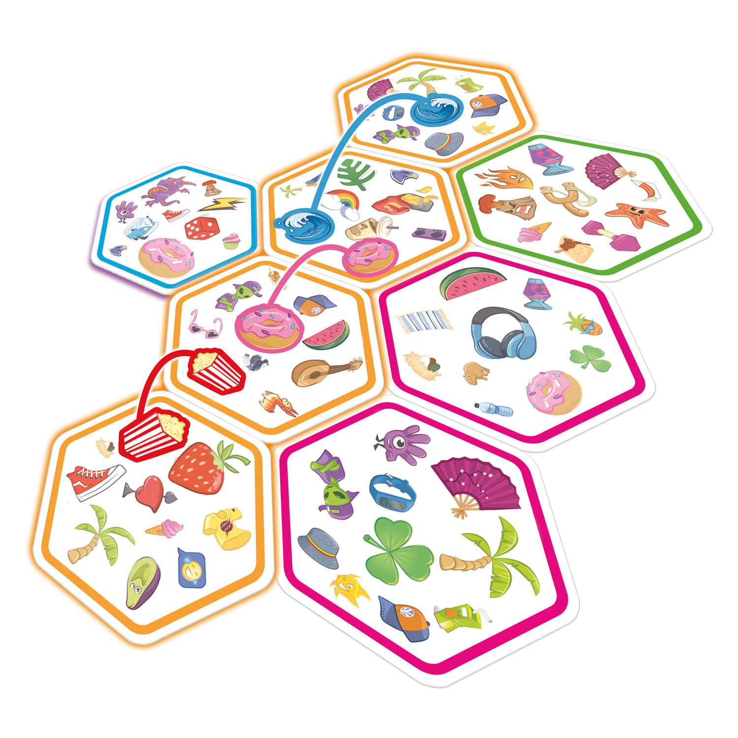 Dobble Connect Kaartspel