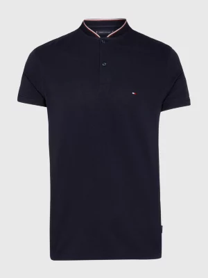 Polo Slim Fit com Gola Mandarim