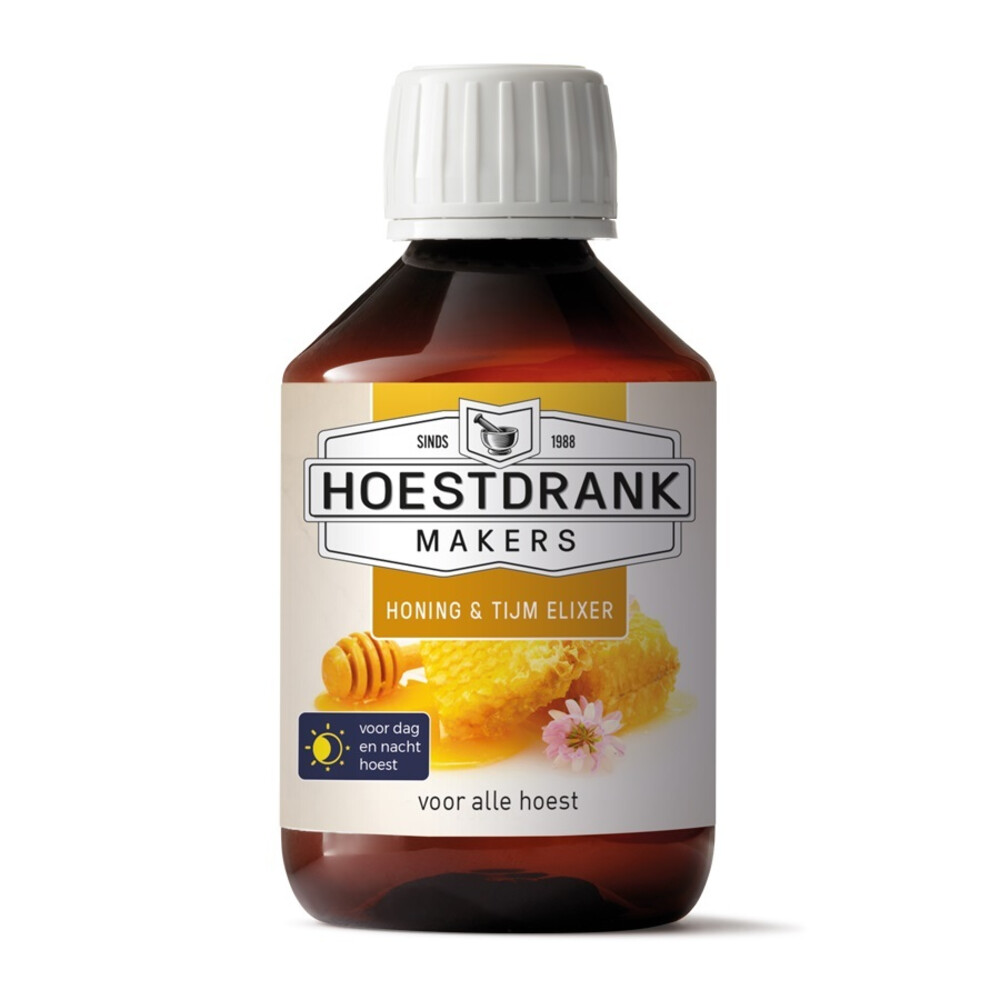 Hoestdrankmakers Elixer Honing & Tijm200 ml