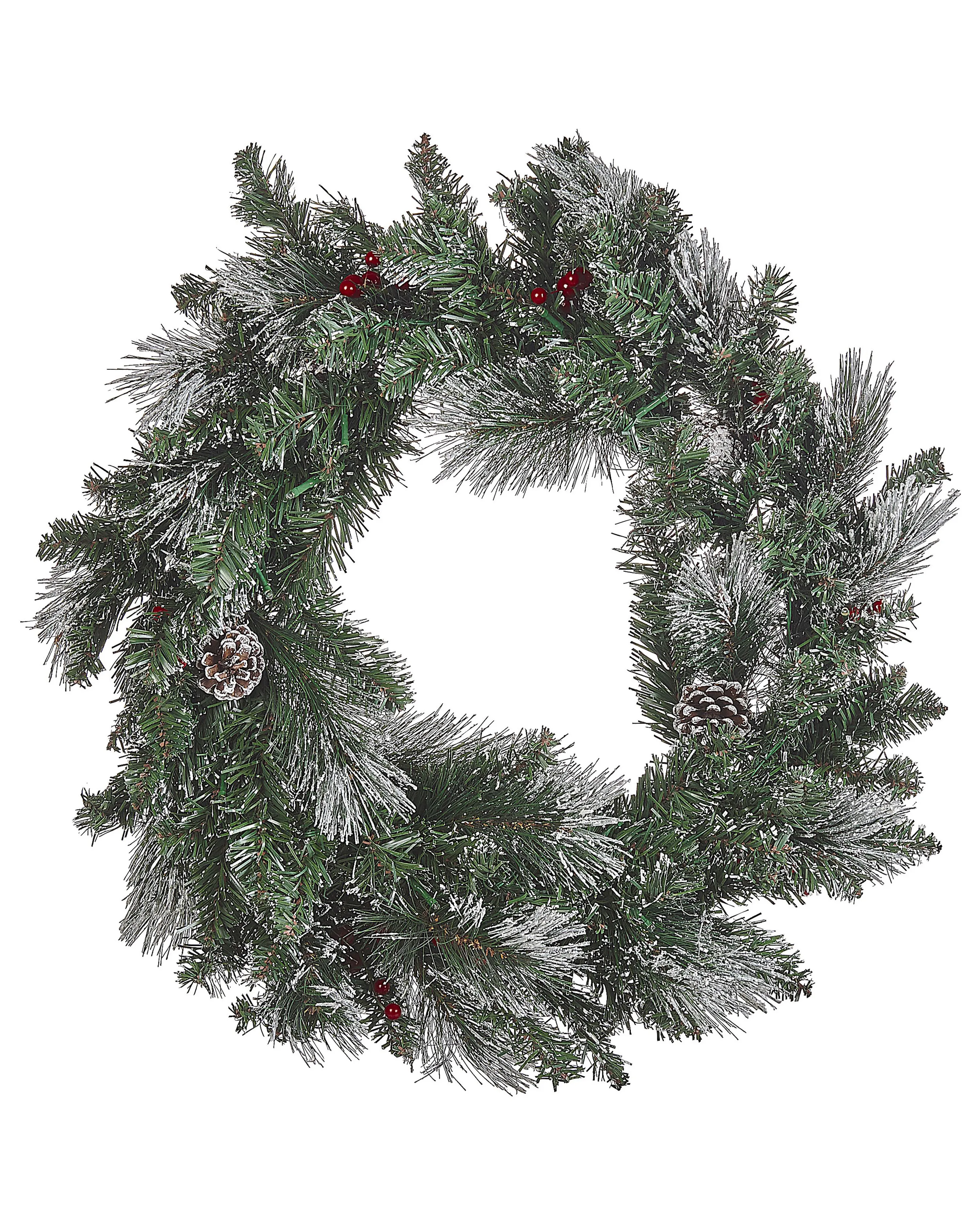Kerstkrans LED WAPTA Groen 40 cm