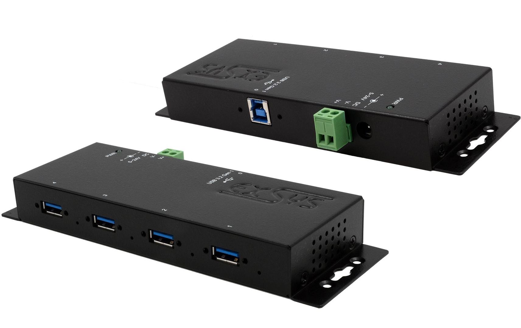 USB-Hub EX-1184HMVS-2<br>Porterweiterung mit 4 USB 3.0 Anschlüssen