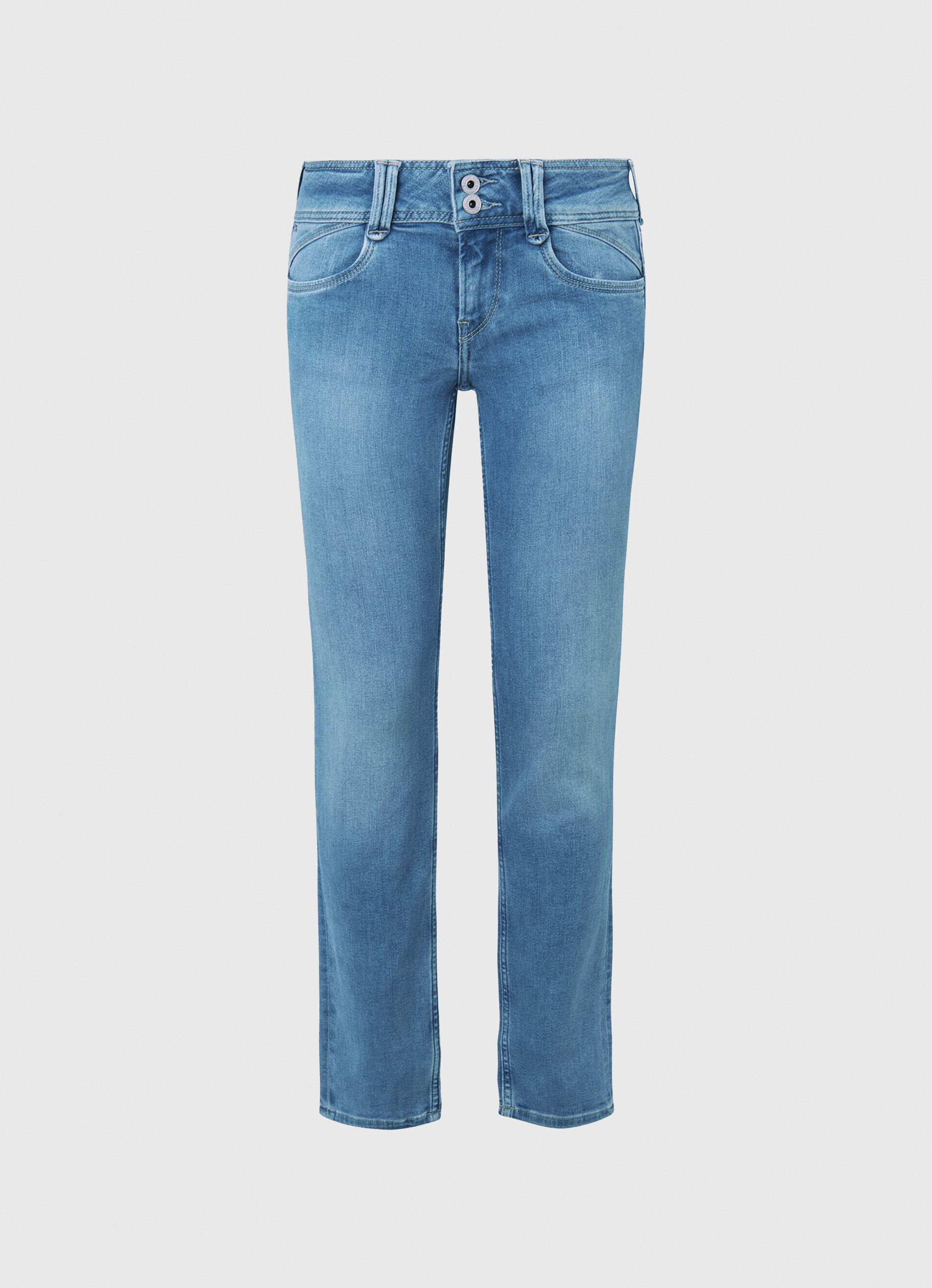 CALÇA JEANS NEW GEN REGULAR FIT CINTURA MÉDIA - jeans