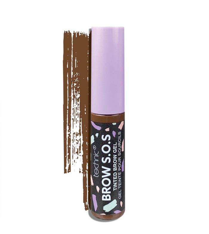 Technic Cosmetics - Gel Fixador de Sobrancelhas Brow S.O.S. - Caramel Brown