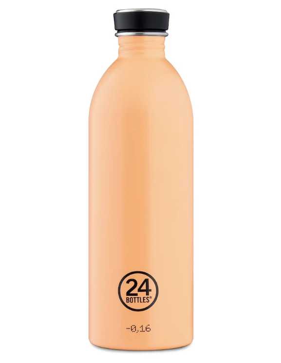 24Bottles  Litro flaske, Peach orange - 1 liter