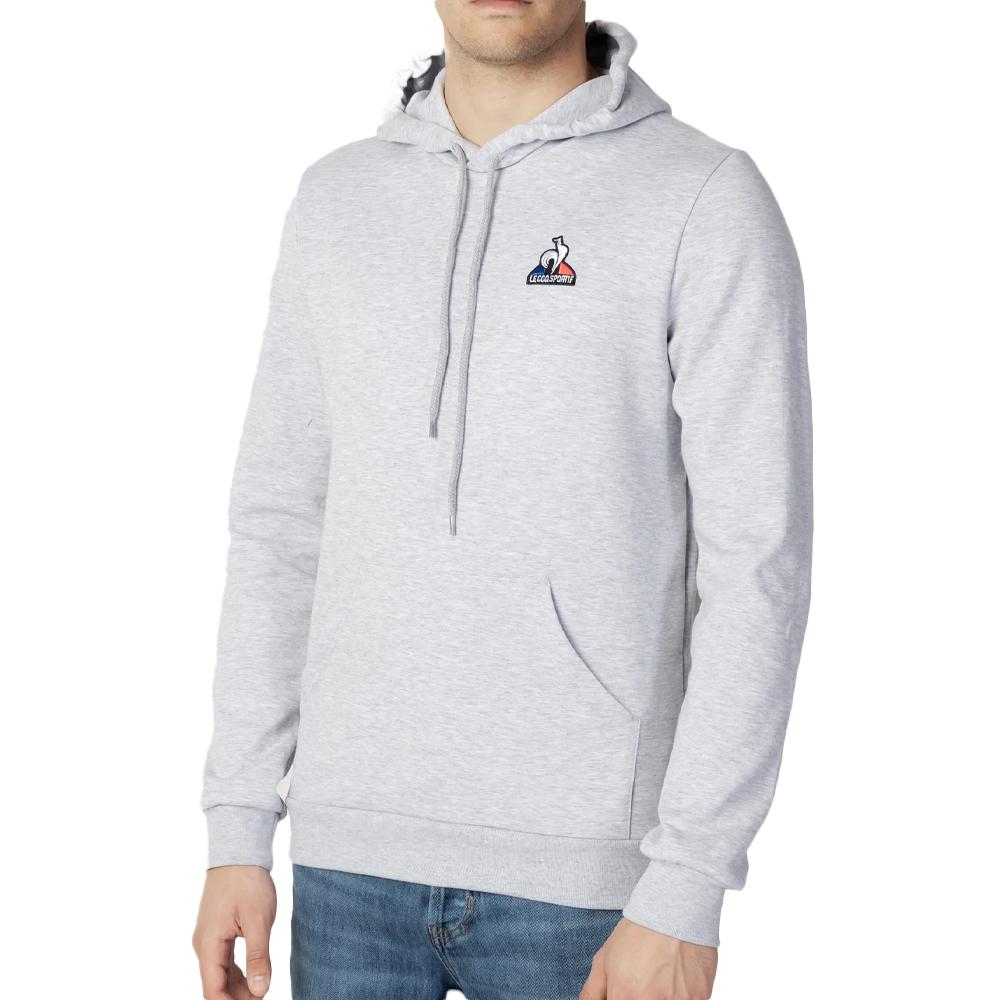 Le Coq Sportif Sweat Gris Homme Le Coq Sportif Hoody