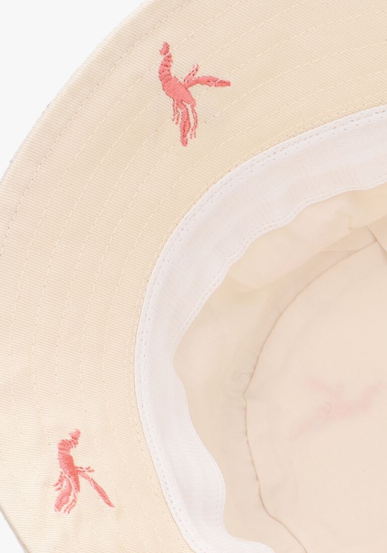 BECKSONDERGAARD beige becksondergaard hoed losteri bucket hat