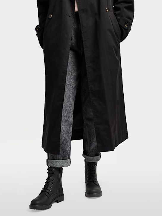 Landrover Schnür-Stiefelette Schwarz