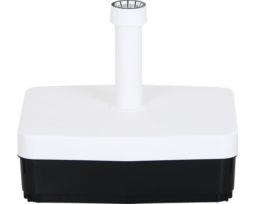 Siena Garden witte 45 kg vierkante parasolvoet