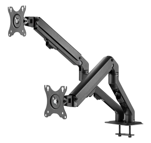 NÖRDIC Monitorarm bordfeste for to skjermer, 17