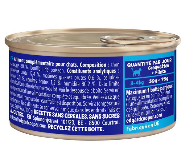 Edgard & Cooper Nassfutter für Katzen