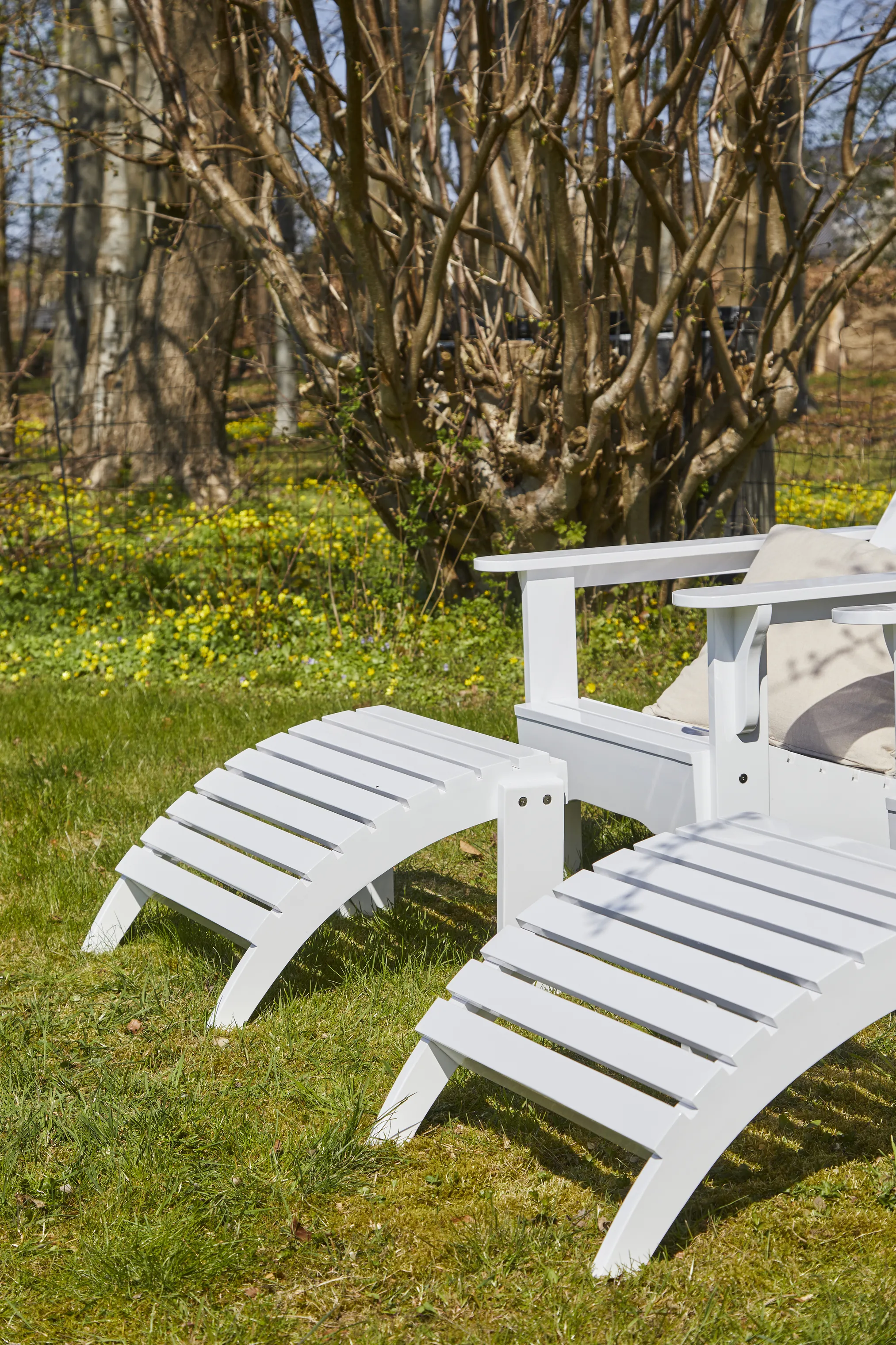 cinas Adirondack Fodskammel