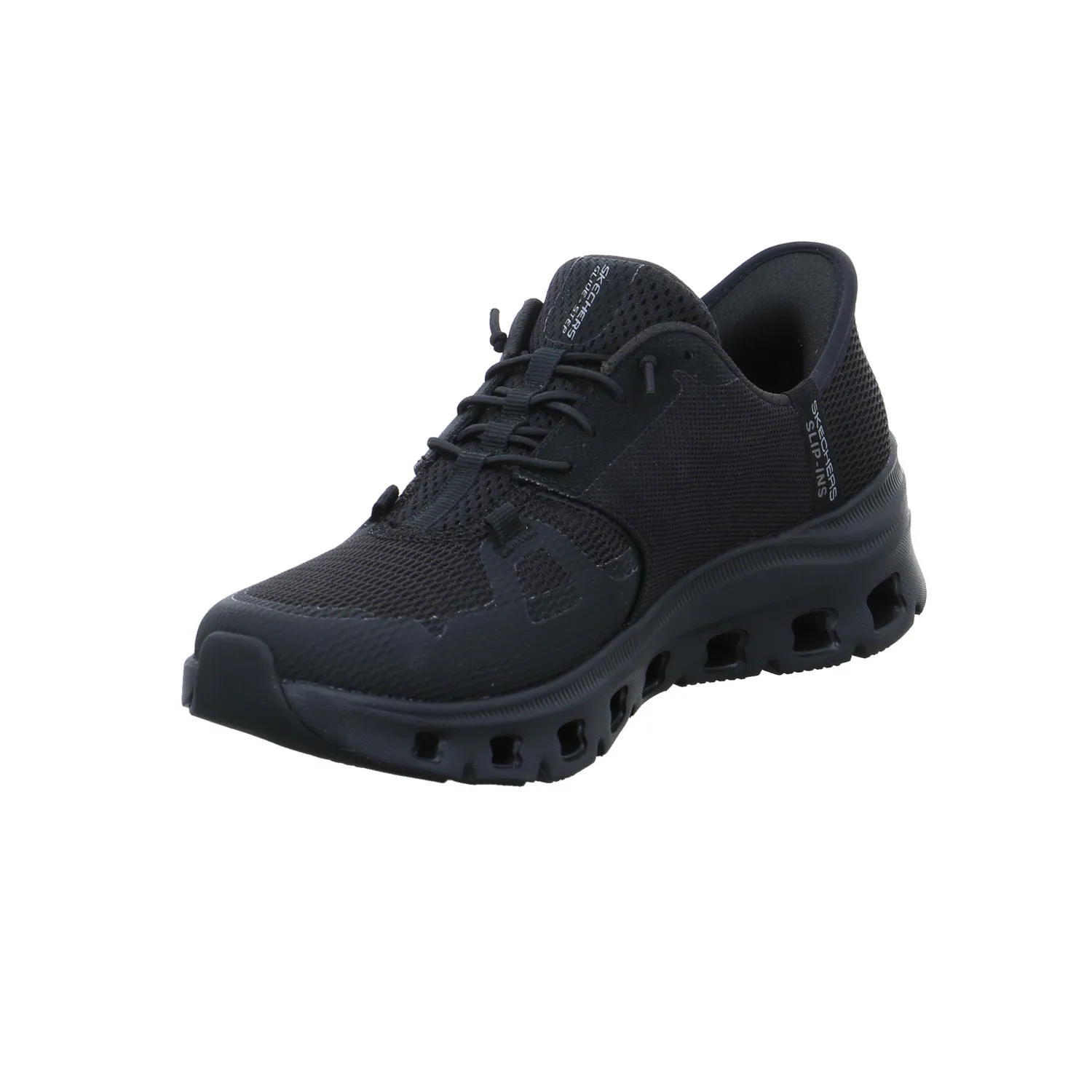 SKECHERS Sneaker Schwarz Textil