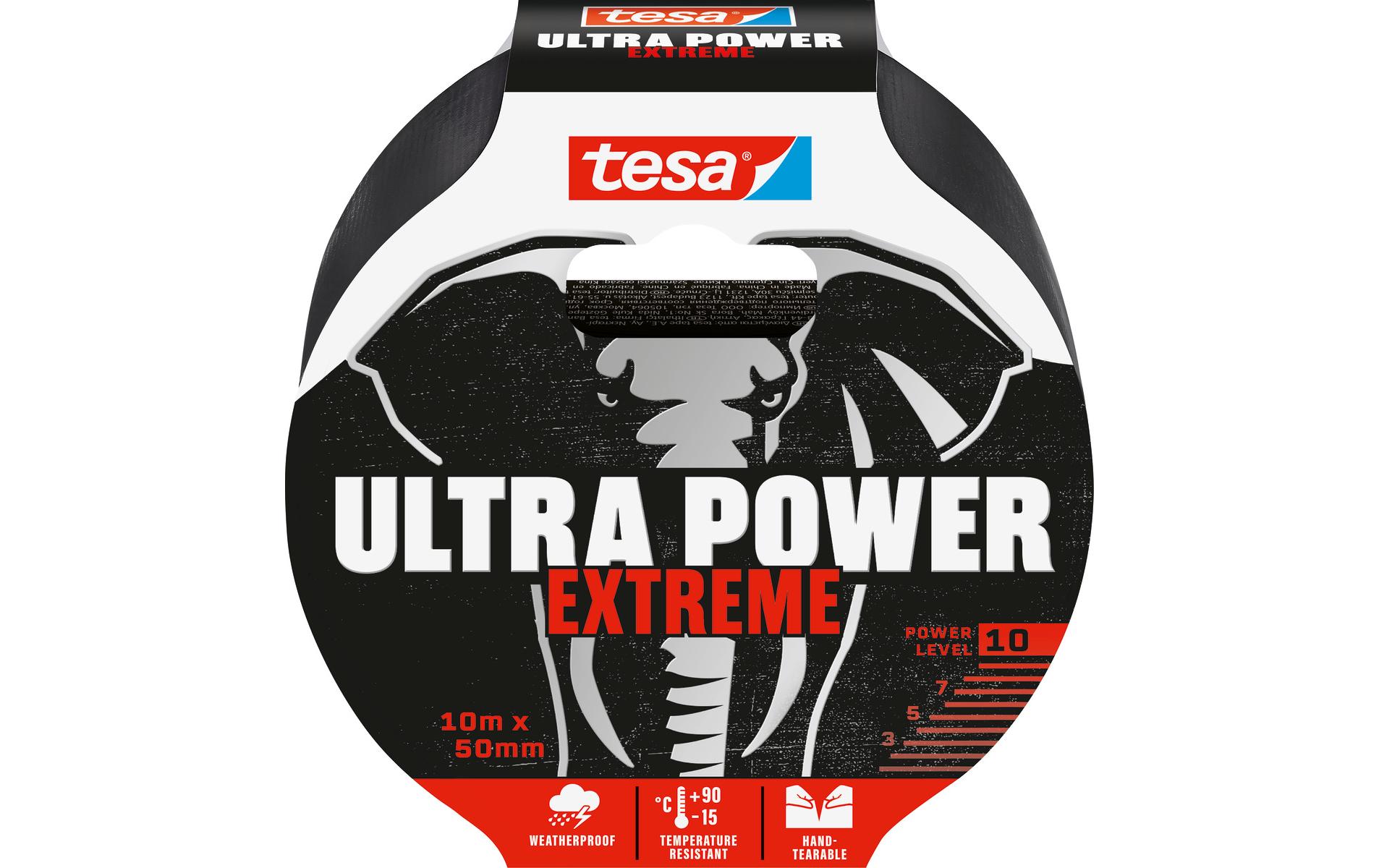 Gewebeband Ultra Power Extreme, 10 m x 50 mmReparaturband für Aussenanwendungen
