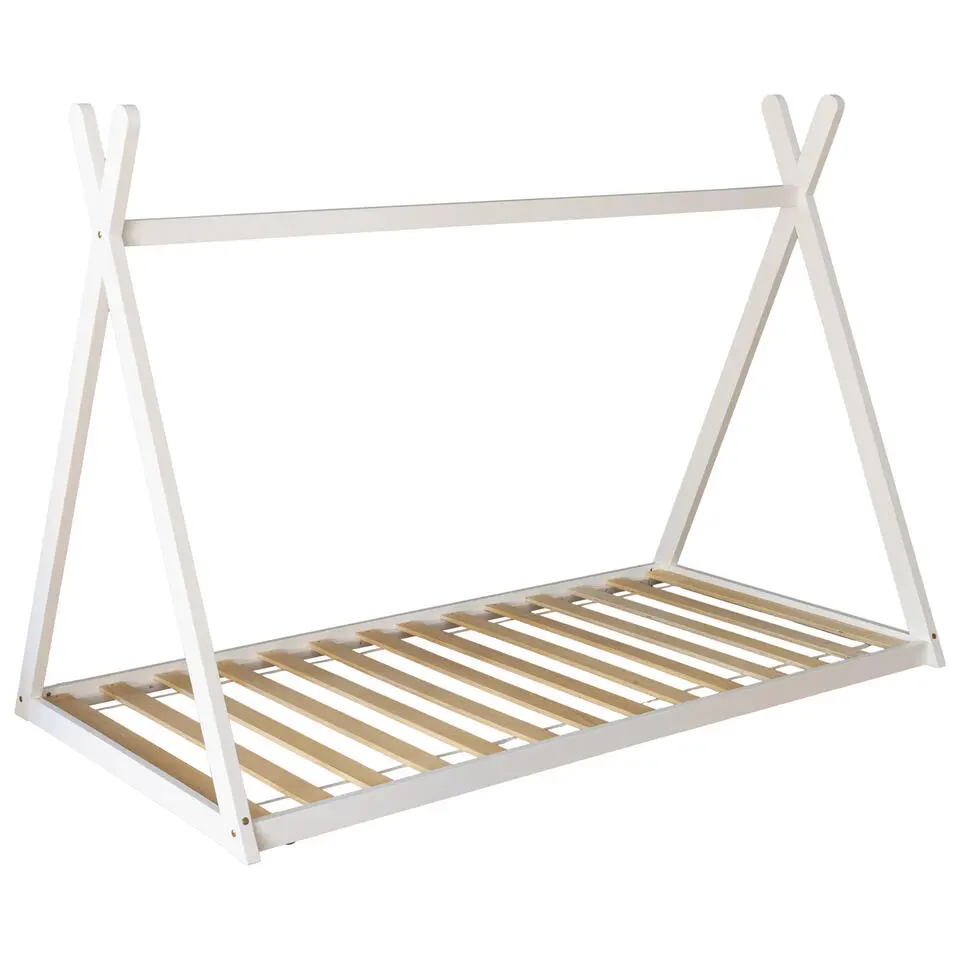 Happy Garden Bed VALENTIN - Wit - Hout