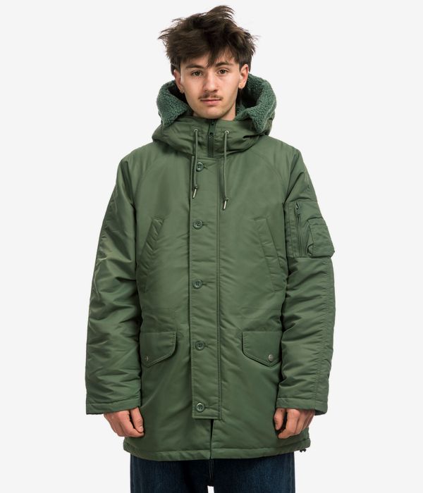 Carhartt WIP HD Olten Parka Jacke (duck green)