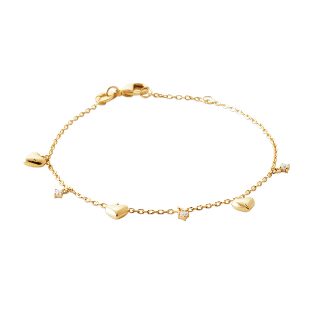 Bracelet Brillaxis coeur