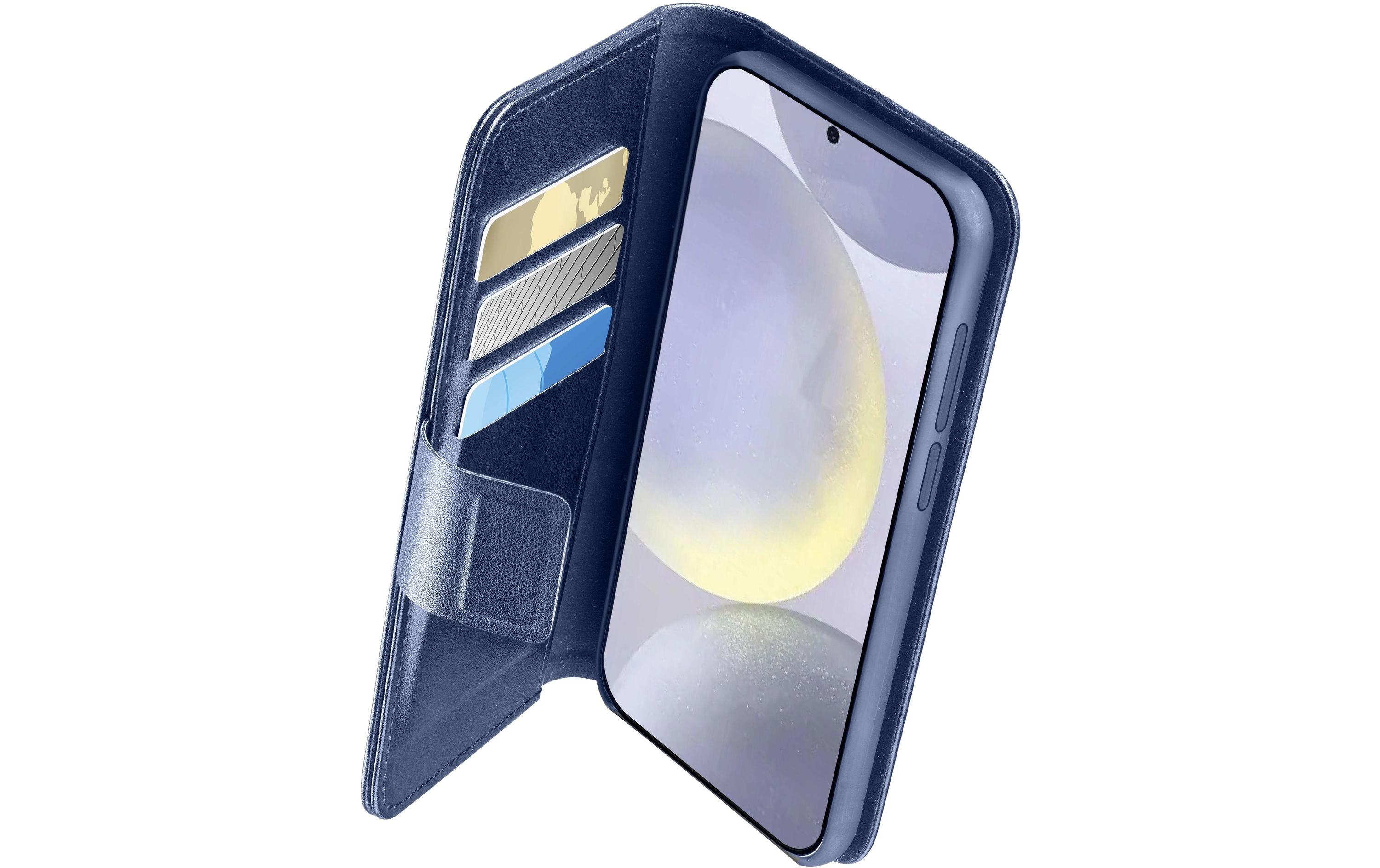 Book Cover Book Agenda 2 Galaxy S25 Ultra BlauHandyhülle für das Samsung Galaxy S25 Ultra