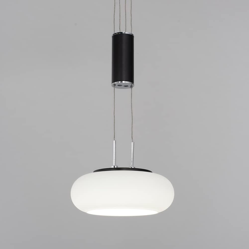 Paul Neuhaus LED Pendelleuchte aus Glas, Q Etienne Smart Home, CCT Lichttemperaturwechsel, höhenverstellbar, Fernbedienung…