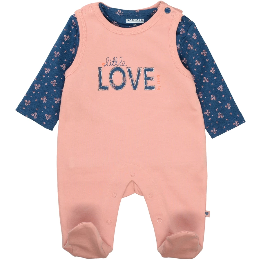 STACCATO Strampler+Shirt soft rose