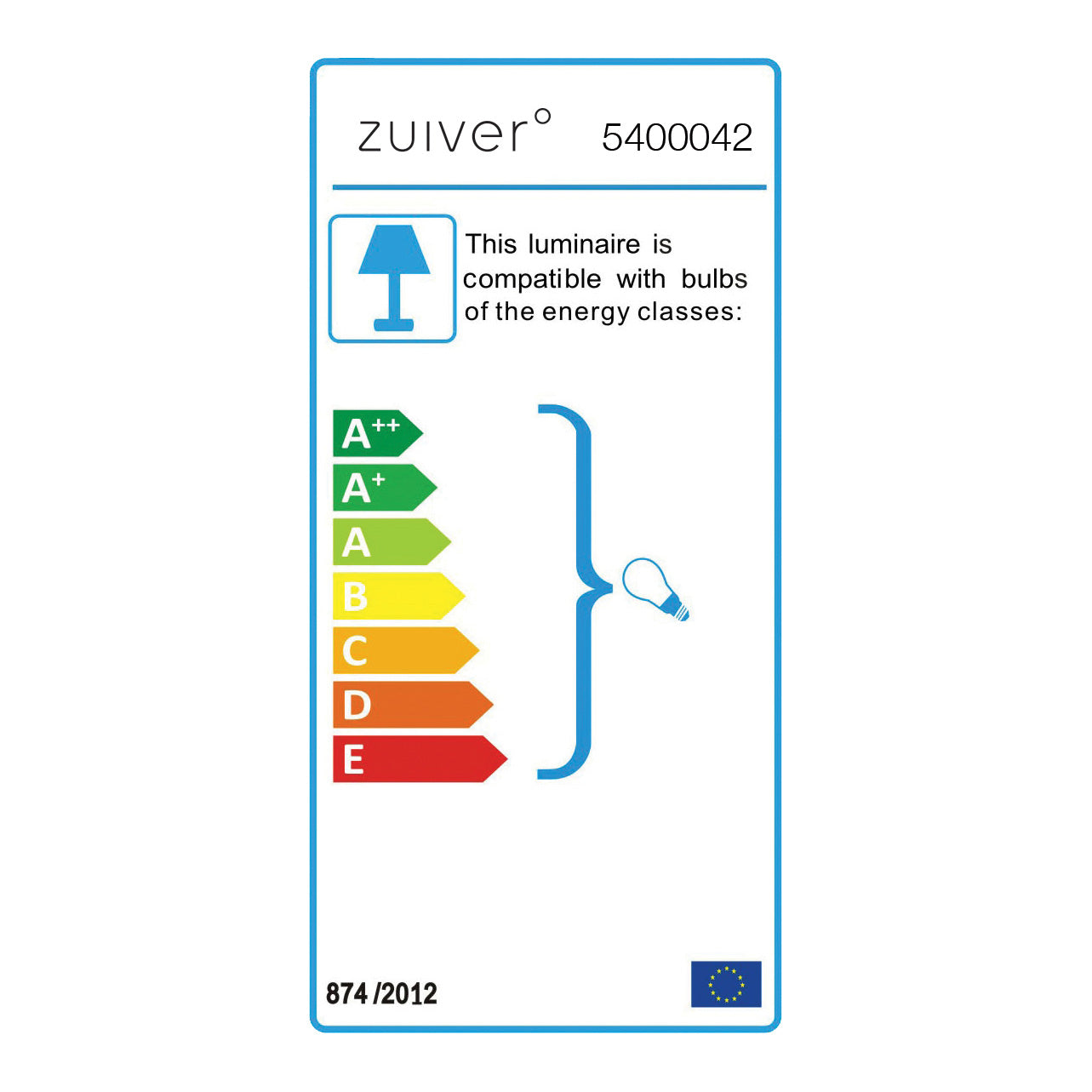 Zuiver Hawk Wandlamp
