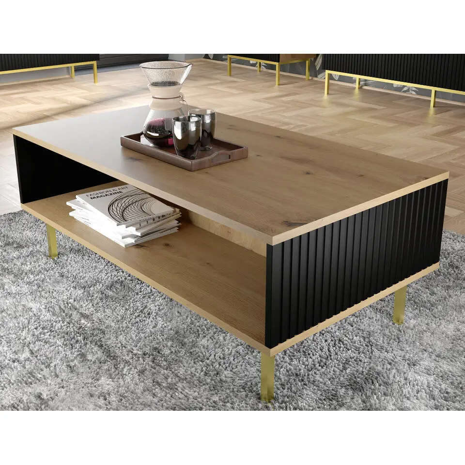 Ravenna B salontafel 90x60 mat artisan eiken