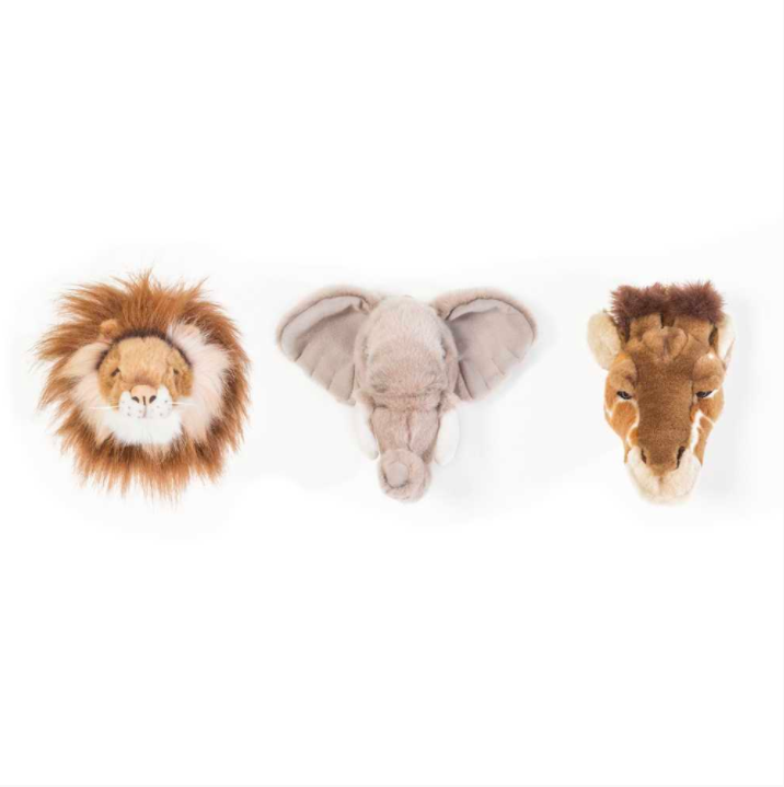 Mini trophée safari Lion Wild & Soft