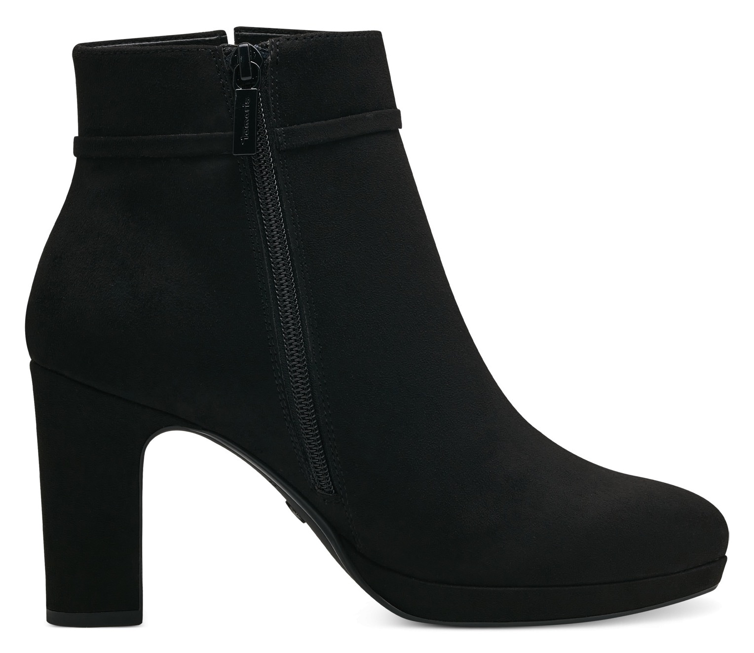 Tamaris High-Heel-Stiefelette  mit dezenter Schmuckapplikation