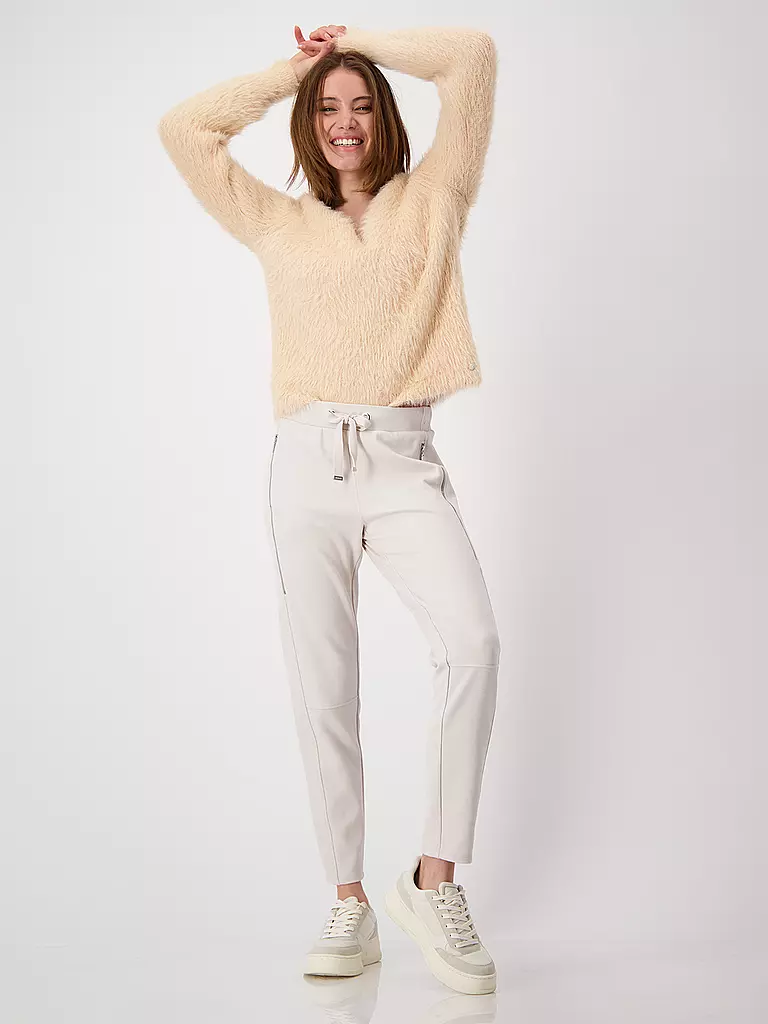 MONARI Hose Jogging Fit  creme