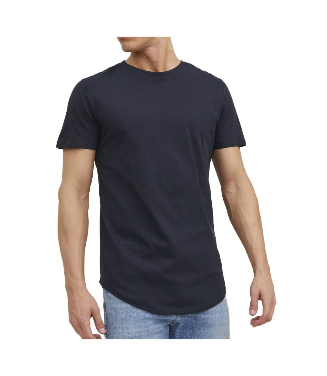 T-shirt Marine Homme Jack & Jones Basic