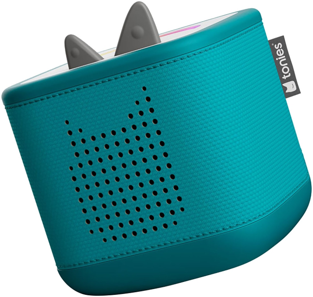 tonies Lautsprecher »Toniebox 2 Starter Set« Stereo (Bluetooth | WLAN Beleuchtungseffekte | Kabellos | Sleep Timer | Wecker 42 W)